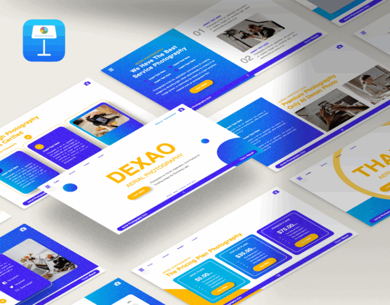 Dexao Keynote presentation template