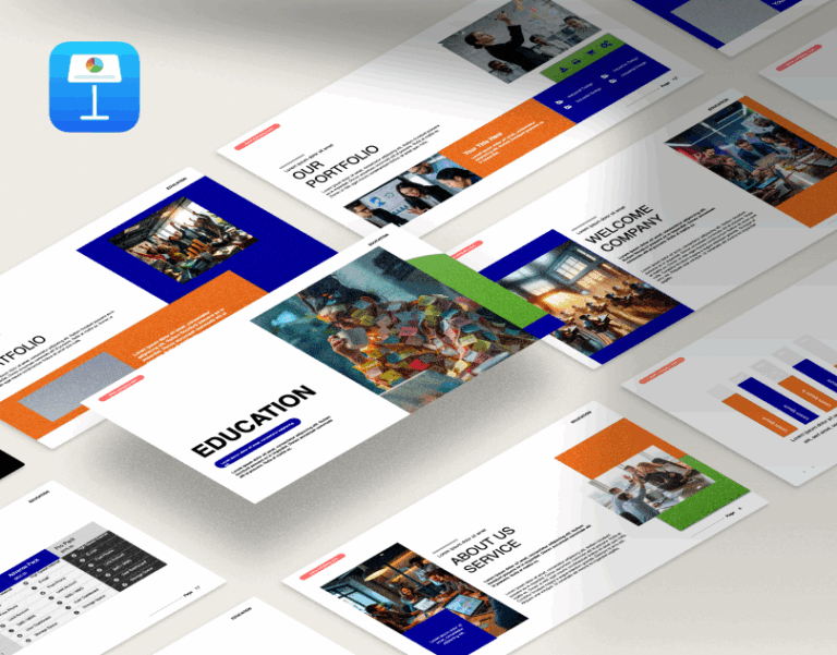 Education Keynote presentation template