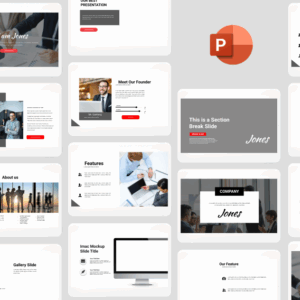 Jones - Professional PowerPoint Presentation Template