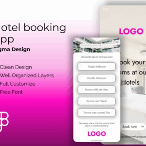 Hotel Booking – Figma Design Template for Modern Websites