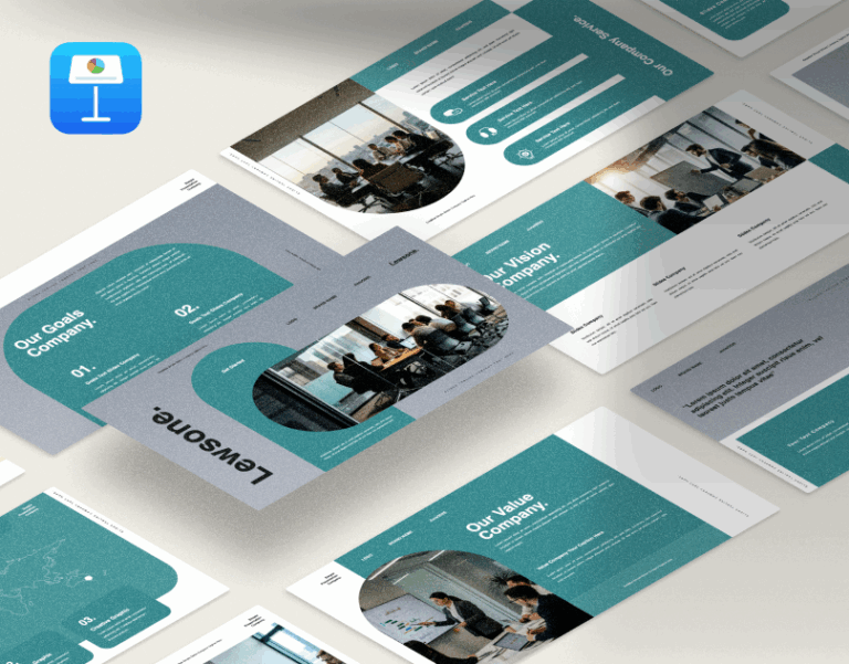 Lewsone Keynote presentation template