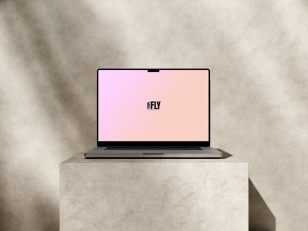 Macbook Pro 16 Beige Series - Photoshop Mockup