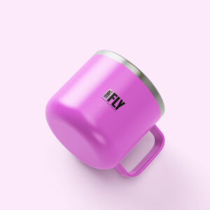 Metal Mug Mockup Rotated - Photoshop Mockup