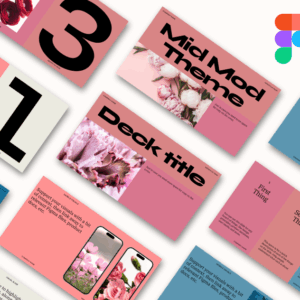 Mid Mod Theme -  Professional Figma Presentation Template