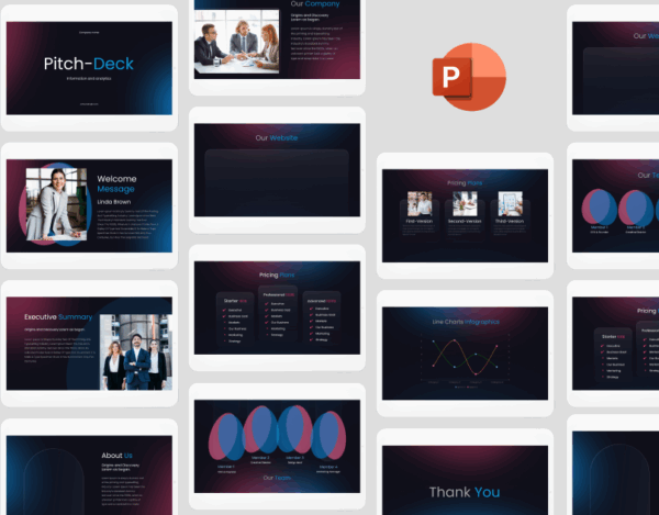 Pitch Deck - Professional PowerPoint Presentation Template