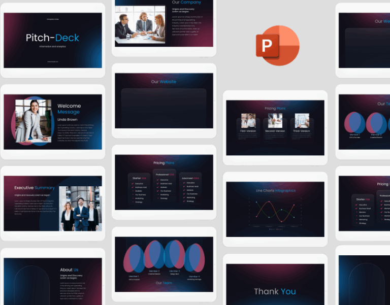 Pitch Deck PowerPoint Template