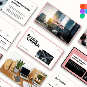 Pontra Launch -  Professional Figma Presentation Template