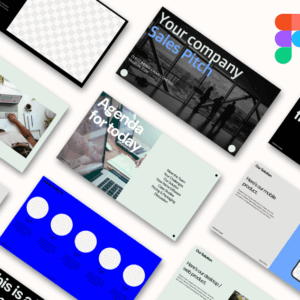 Sales Pitch -  Professional Figma Presentation Template