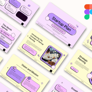 Startup Plan -  Professional Figma Presentation Template