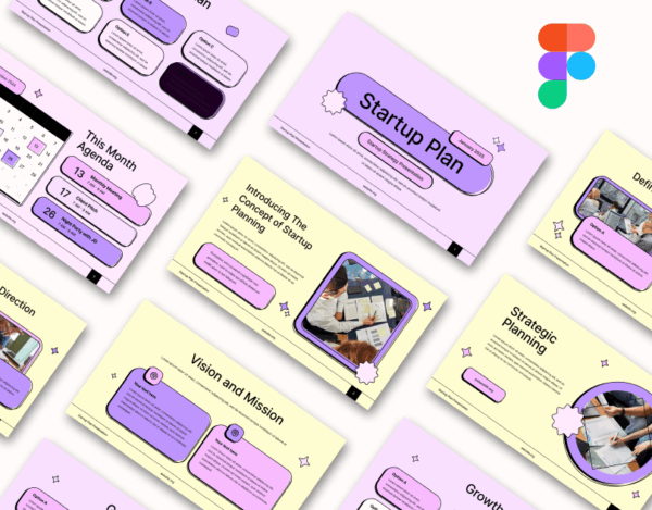 Startup Plan -  Professional Figma Presentation Template