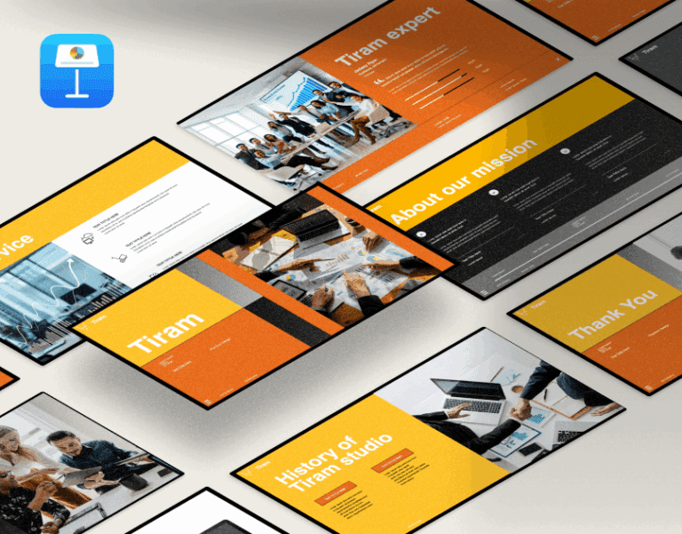 Tiram Keynote presentation template