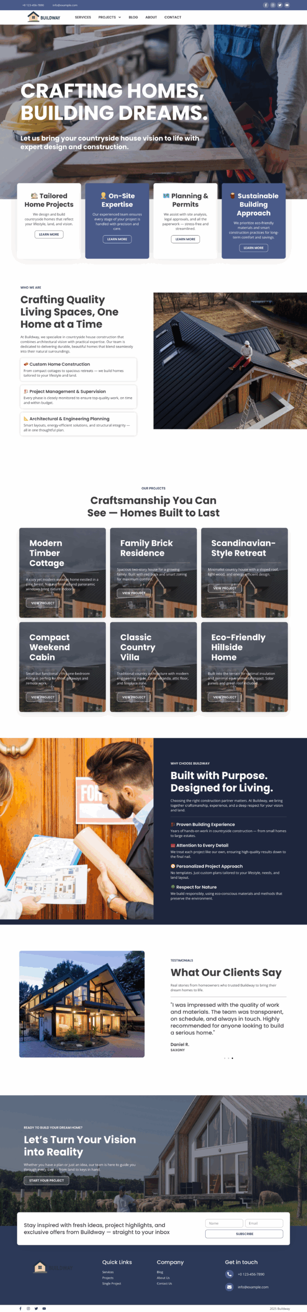 Buildway – Elementor Template for Construction & Countryside Home Projects - Image 2